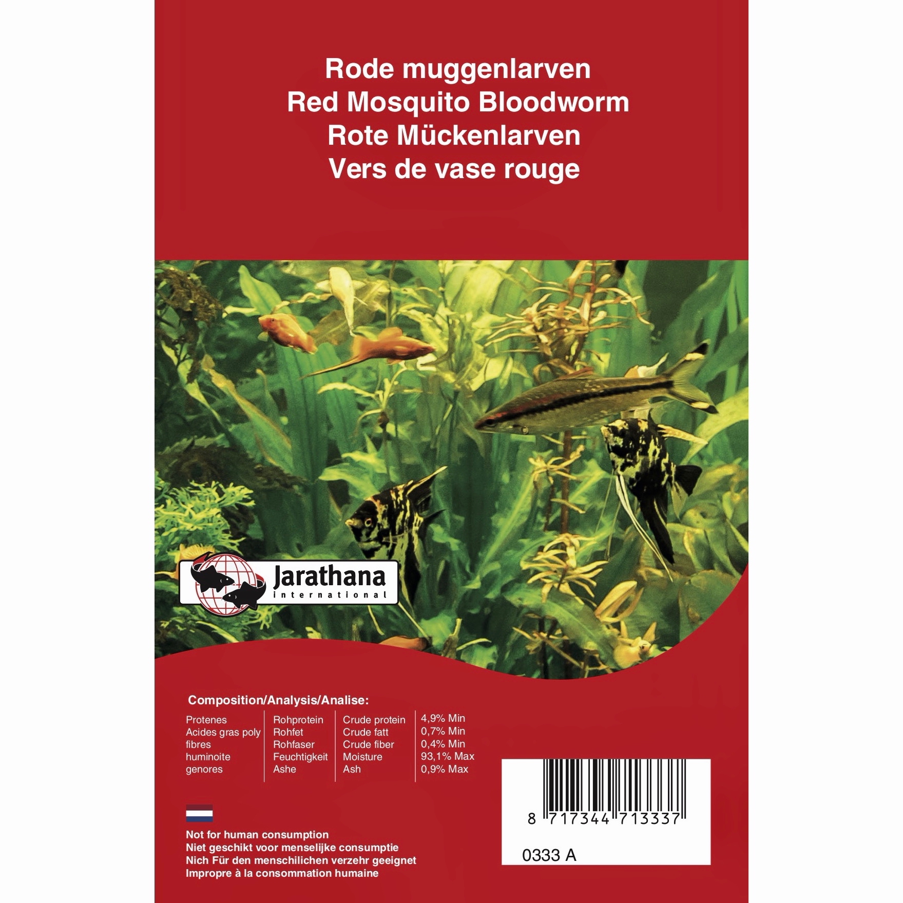 Rode muggenlarven gold blister dpvr